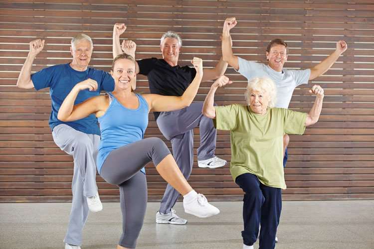Trifocus fitness academy - elderly to maintain physical fitness