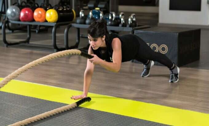 Trifocus Fitness Academy - battle ropes