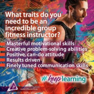 Trifocus Fitness Academy group fitness instructor traits