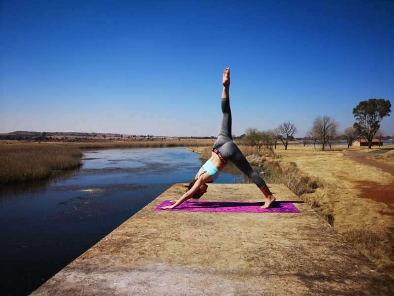 Trifocus Fitness Academy-an inverted pose