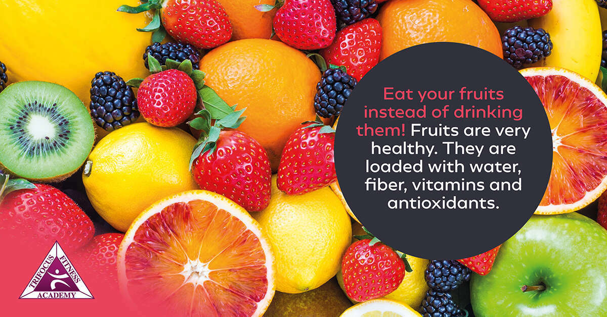 Trifocus Fitness Academy - nutritional decisions