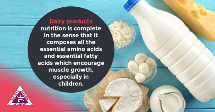 Trifocus Fitness Academy - dairy