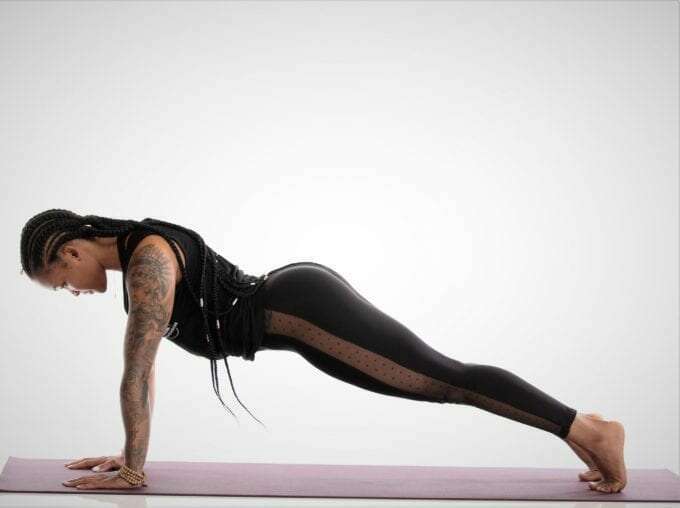 Trifocus Fitness Academy - push-up pose