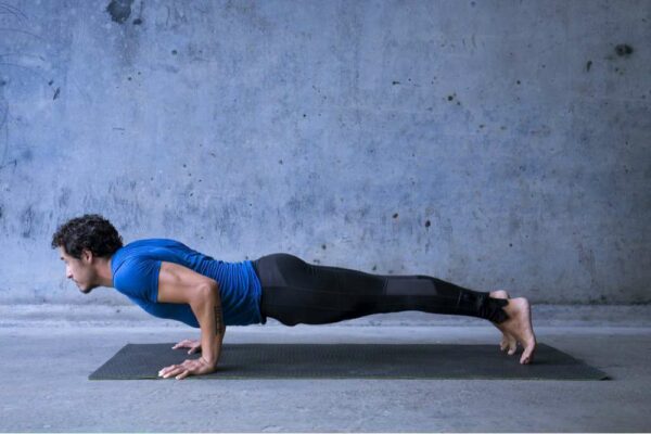 Trifocus Fitness academy-chaturanga dandasana