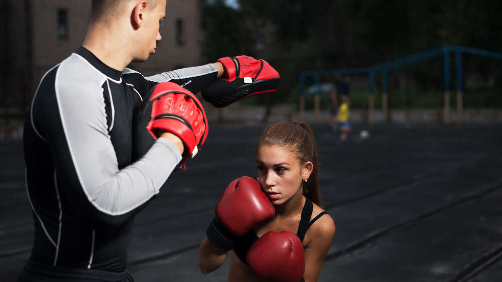 Trifocus Fitness Academy - punching bag