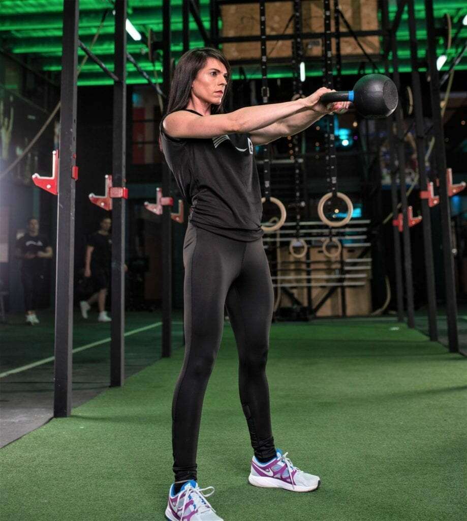 Trifocus Fitness Academy - kettlebell swing
