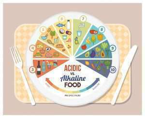 alkaline food vs acidic food alkaline food
